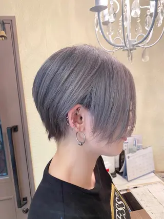 ショート 田井中 悠紀のヘアスタイル