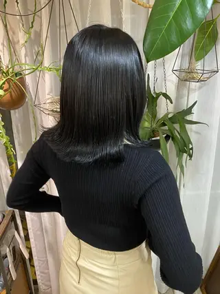 ミディアム カラー noa/ 渋谷のヘアスタイル