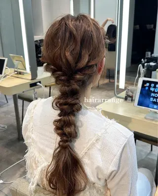 ヘアアレンジ 期間限定 カット　りょうのヘアスタイル