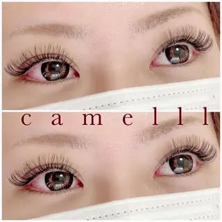 マツエク・マツパ 【那覇/束感まつ毛】 キャメルのマツエク・マツパデザイン