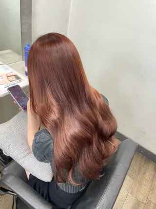 カラー 金城 二千夏のヘアスタイル