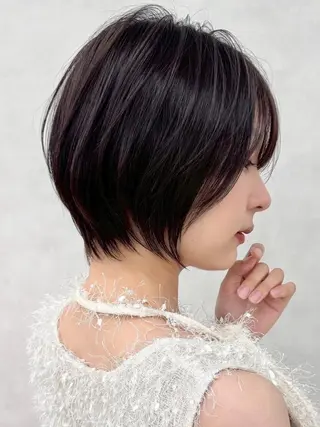 ショート ☾ ໋髪質改善特化/ 美髪縮毛矯正/もえ✮のヘアスタイル
