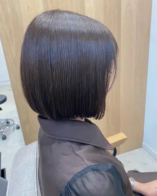 ショート カラー 🎀ブリーチなし 透明感🎀yuhiのヘアスタイル