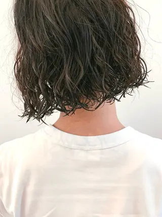 ショート パーマ LadA AIのヘアスタイル