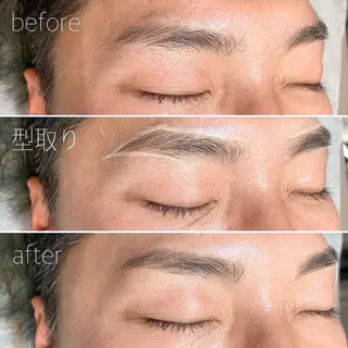 メンズ アイブロウ haru所属・眉サロンharu 表参道🤍岡本の眉毛・アイブロウイメージ