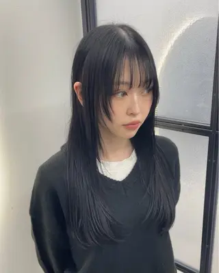 ロング スズキ マリンのヘアスタイル