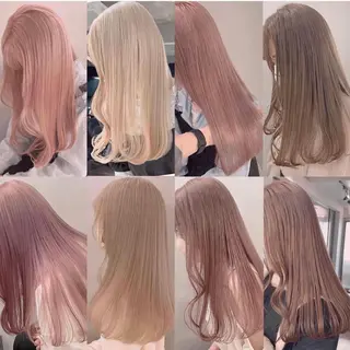 ロング MiL所属・✨ハイトーン✨ 濱田知孝のヘアスタイル