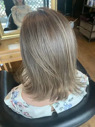 セミロング カラー old✂︎【ウイルス管理徹底中❣️】所属・🍋old✂︎ CHIHOの眉毛・アイブロウイメージ