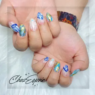 ネイル ChezEspoir 佐藤のネイルデザイン