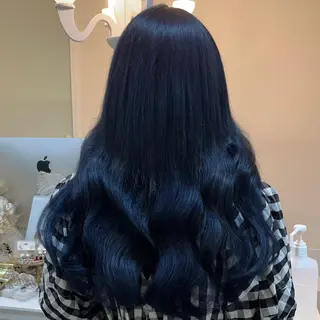 ロング カラー MOE🐈‍⬛🎀 エクステ/ワンホンのヘアスタイル