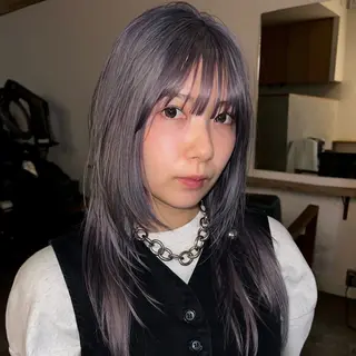 カラー soi conc所属・AYU/ブリーチ/ ハイトーンカラーのヘアスタイル