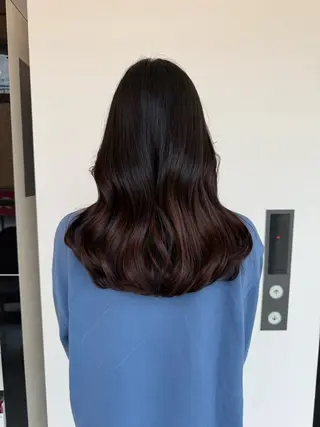 ロング 木村 咲花のヘアスタイル