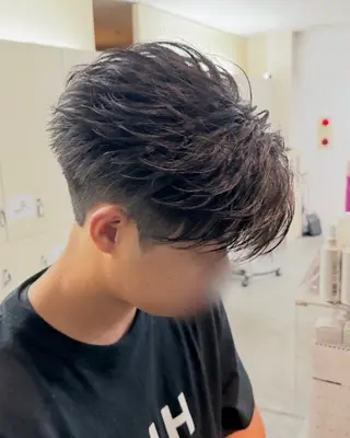 ショート メンズ Men’s BIRTH 梅田中崎町店所属・井ノ本 成海 / メンズパーマ特化のヘアスタイル