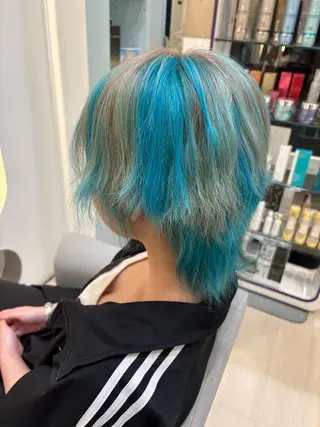 ミディアム R u i /透明感カラーのヘアスタイル