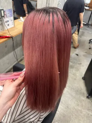 カラー ゆりか /透明感カラーのヘアスタイル