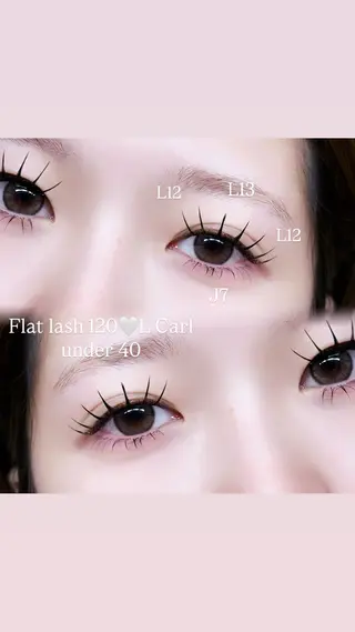 マツエク・マツパ REAL 大須🎀 ayakaのマツエク・マツパデザイン