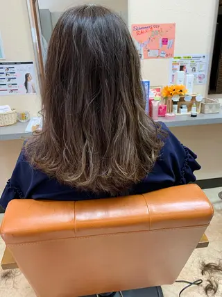 セミロング カラー Hair Salon BOLEN所属・鈴木 健太のヘアスタイル