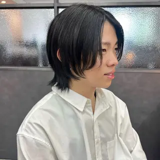 ショート メンズ 韓国ヘア /男女❄️ 細江 美紅のヘアスタイル