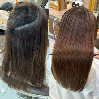 ロング 🥀縮毛矯正🥀 川﨑和希のヘアスタイル