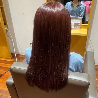 ロング カラー 谷野 春香のヘアスタイル