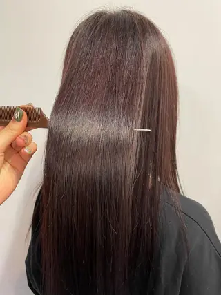 ロング カラー ヘアアレンジ 🎀ダブルカラーレイ ヤーyuuri🎀のヘアスタイル