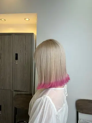 ミディアム 栄/久屋大通り/韓国 /透明感/横山🩵のヘアスタイル