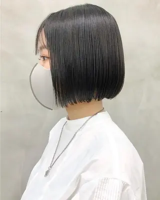 ショート カラー yiye 青山所属・無料カットモデル募集 🌱ひょうがのヘアスタイル