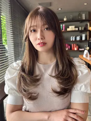 ミディアム 似合わせ松本 容政のヘアスタイル