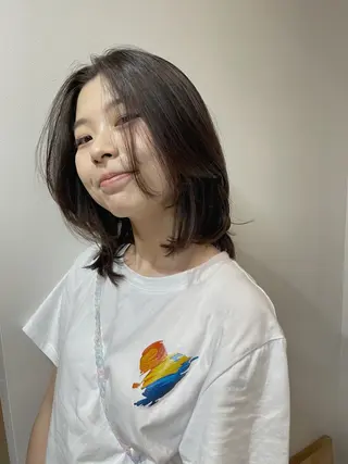 ミディアム Yusuke ユウスケのヘアスタイル