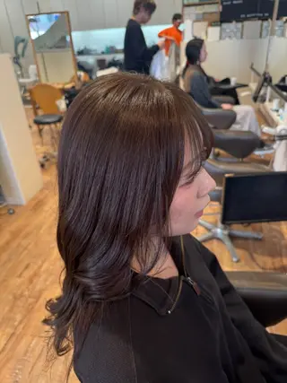 セミロング hip's eyes 渡辺舜のヘアスタイル