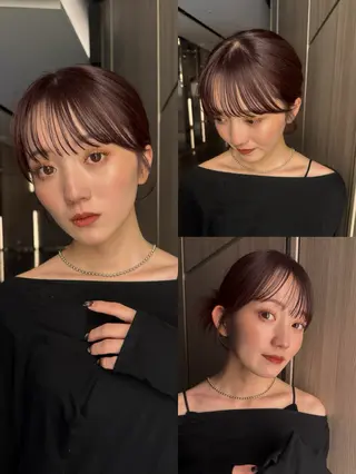 ミディアム 艶髪／レイヤー／ 透明感🎀／MARIのヘアスタイル