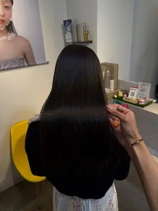 ロング 縮毛矯正/レイヤー カット⭐️SHOTAのヘアスタイル