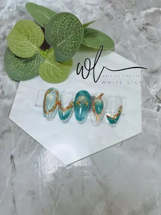 ネイル プライベートサロン WhiteLightのネイルデザイン