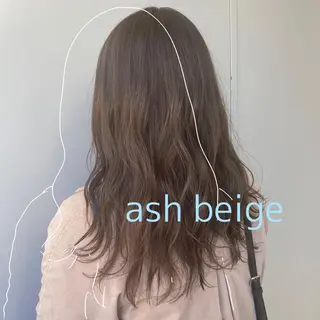 セミロング カラー ヘアアレンジ 赤味消し.髪質改善 🌿𝘠𝘜𝘙𝘐のヘアスタイル