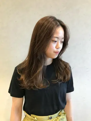 カラー nono/パーマ /顔まわりカット🐈のヘアスタイル