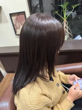 ロング 【縮毛矯正/カラー】 今野寛己のヘアスタイル