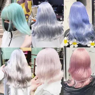 ミディアム 💛ムラ修正ブリーチ 💛YUUのヘアスタイル