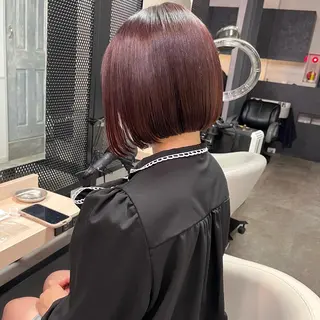 ショート カラー ボブ& 髪質改善FUMIYAのヘアスタイル