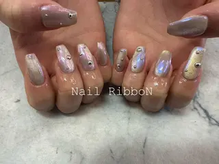 ネイル ネイルリボン 伊藤のネイルデザイン