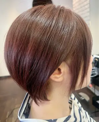 ショート ショートボブHIDE 本山のヘアスタイル