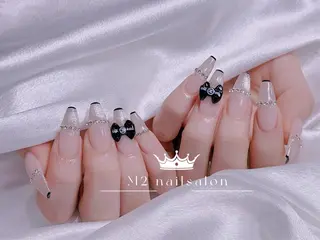 ネイル 長さだし専門店 M2　rikaのネイルデザイン