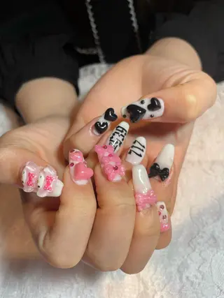 ネイル Nail ヌシん家 AKANEのネイルデザイン