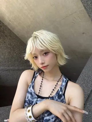 ショート カラー 💎透明感カラー特化 💎TAISEIのヘアスタイル