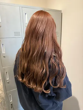 ロング カラー ブリーチ/アレンジ 天満/chihiroのヘアスタイル