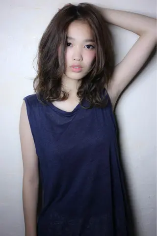 ミディアム 前樫 将太のヘアスタイル