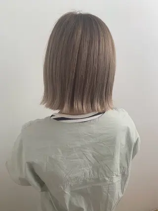 ショート カラー カットモデル募集 ロロネー三国のヘアスタイル