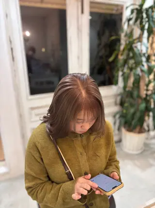 セミロング rink / 髪質改善✖️レイヤーのヘアスタイル