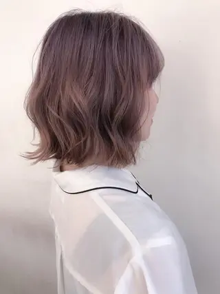 ミディアム カラー エクステ（レミー毛） NINEのヘアスタイル