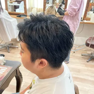 ショート カラー メンズ ｺﾄﾐ【メンズ特化】 女子ウケ提案🫶🏻のヘアスタイル