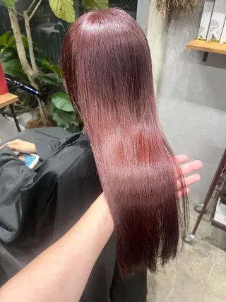 ロング カラー U-fuショート 伊藤拓海のヘアスタイル